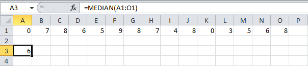 median-function