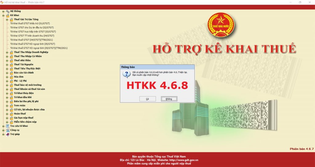 Download HTKK 4.6.8 ngày 15/02/2022 mới nhất